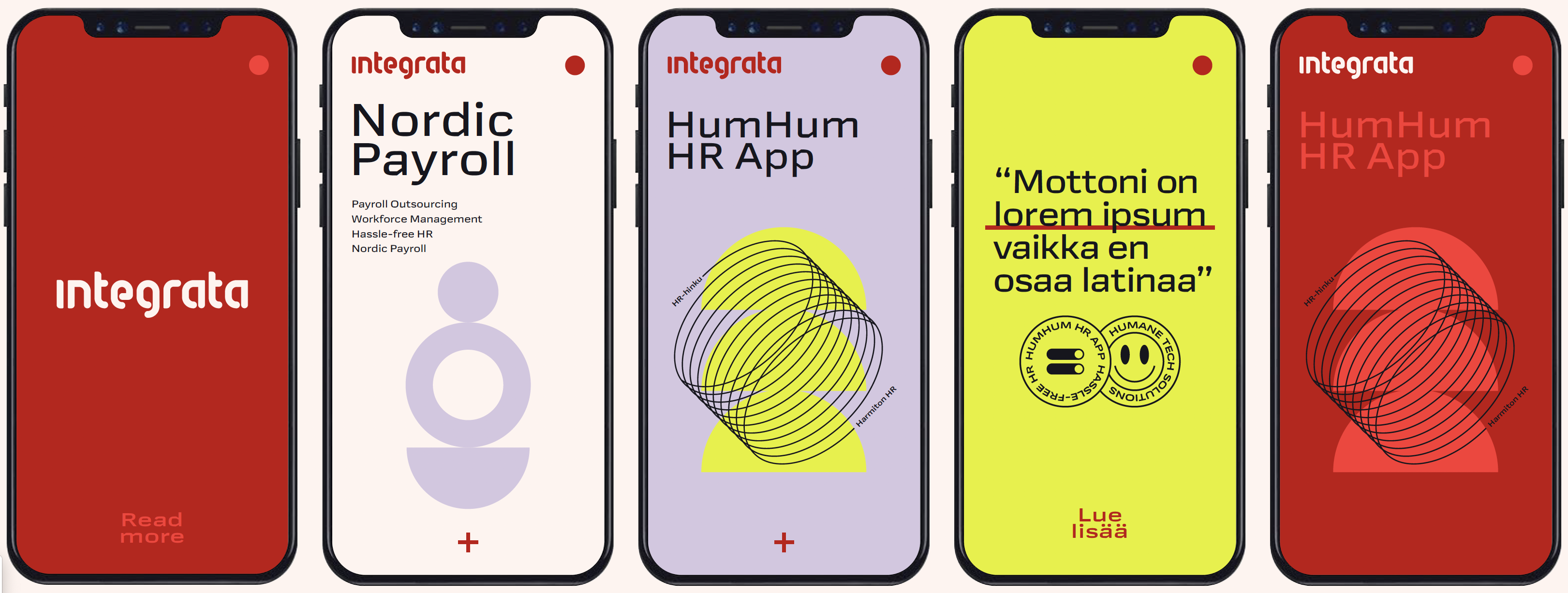 Integrata mobile layouts